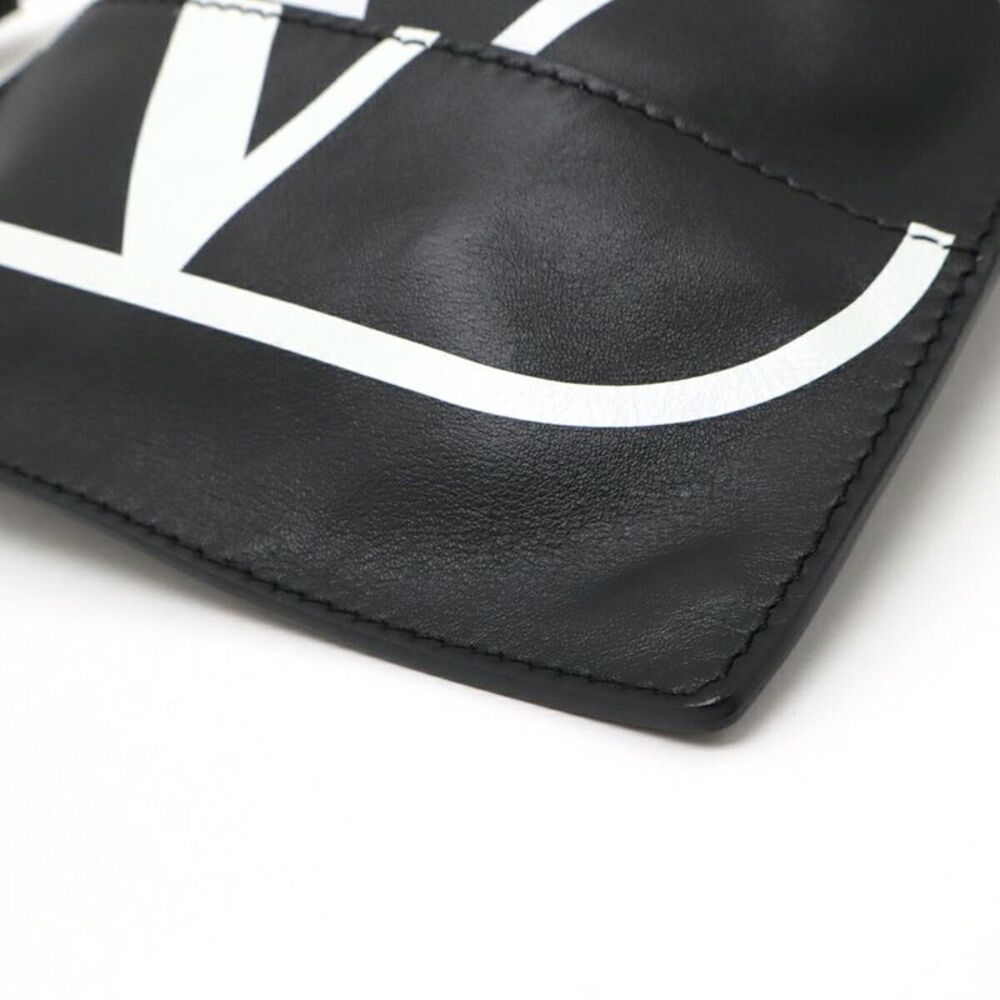 Valentino Leather V Logo Shoulder Pouch - Picture 3 of 7